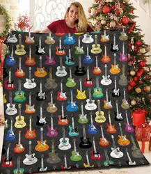 Guitar Quilt Wsq and Home Decor