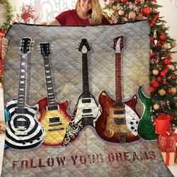 Guitar Quilt Wta and Home Decor