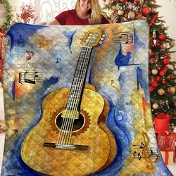 Guitar Quilt Wuy and Home Decor