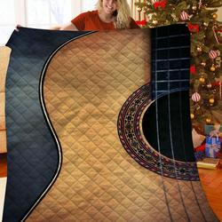 Guitar Quilt Wwm and Home Decor