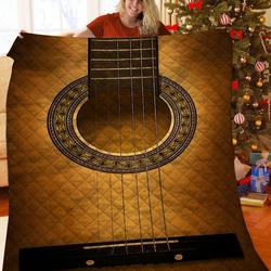 Guitar Quilt Wya and Home Decor