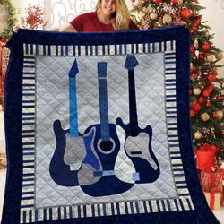 Guitar Quilt Wyk and Home Decor