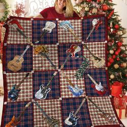 Guitar Quilt Wyu and Home Decor