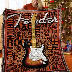 Guitar Quilt Xas and Home Decor