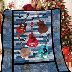 Guitar Quilt Xax and Home Decor