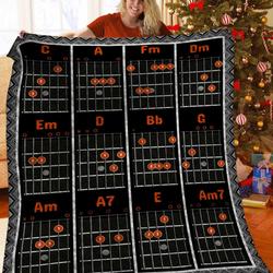 Guitar Quilt Xbr and Home Decor