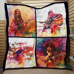 Guitar Style Vintage Quilt and Home Decor