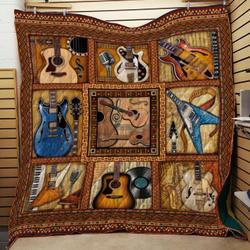 Guitar V71 Love My 3D Customized Quilt and Home Decor