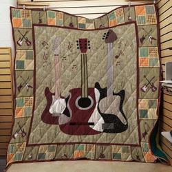 Guitarist Cla1610619Q Quilt Blanket and Home Decor