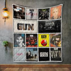 Gun Style 2 Album Covers Quilt Blanket and Home Decor