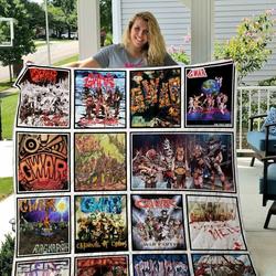 Gwar Quilt Blanket and Home Decor