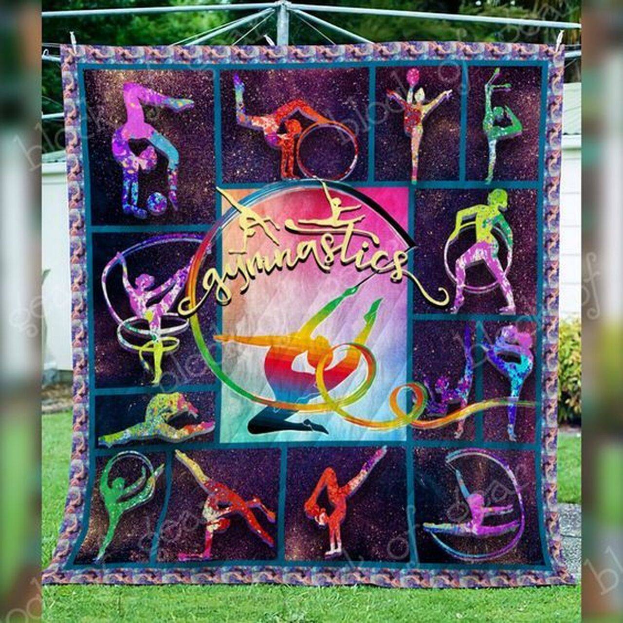 Gymnastics Clp260616 Quilt Blanket and Home Decor