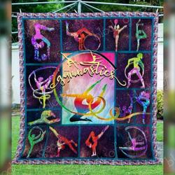 Gymnastics Clp260616 Quilt Blanket and Home Decor