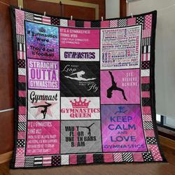 Gymnastics Queen Hur Quilt qb and Home Decor