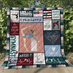 Gymnastics Tn100622 Quilt Blanket and Home Decor