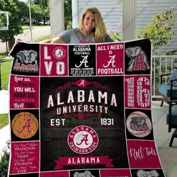 H Au 17 Quilt Blanket and Home Decor