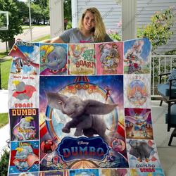 H - Dumbo Quilt Blanket and Home Decor