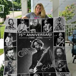 H Eric Clapton Baw Quilt Blanket and Home Decor