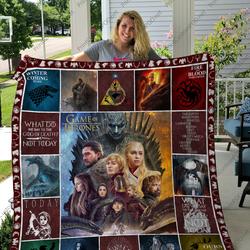 H  Game Of Thrones Quilt Blanket For Fan and Home Decor