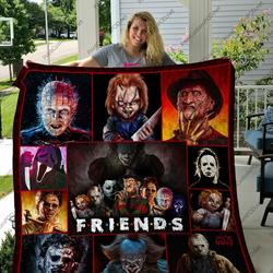 H - Halloween Quilt Blanket and Home Decor