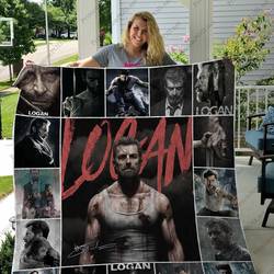 H Logan Quilt Blanket Ver 3 and Home Decor