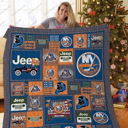 H - Neyois Jeep Quilt Blanket and Home Decor