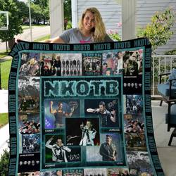 H - Nkotb Quilt Blanket and Home Decor