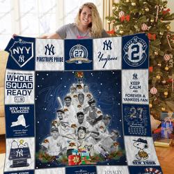 H - Nyy Legends Quilt Blanket Ver Christmas and Home Decor