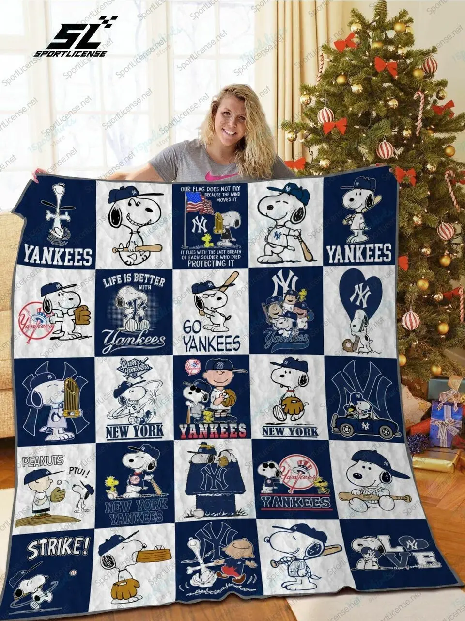 H Nyymlb Quilt Blanket Ver Sp and Home Decor