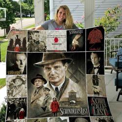 H Schindler S List Quilt Blanket and Home Decor