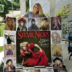 H Stevie Nicks Quilt Blanket and Home Decor