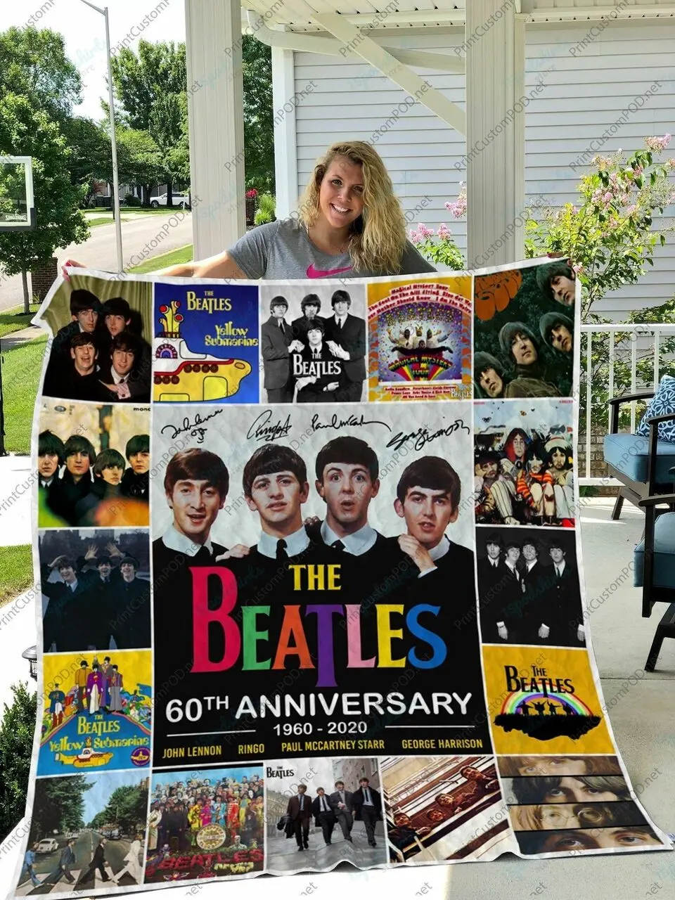 H Tb Quilt Blanket and Home Decor