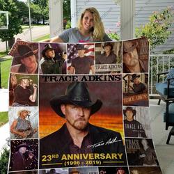 H Trace Adkins Quilt Blanket and Home Decor