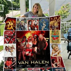 H Vh Quilt Blanket and Home Decor