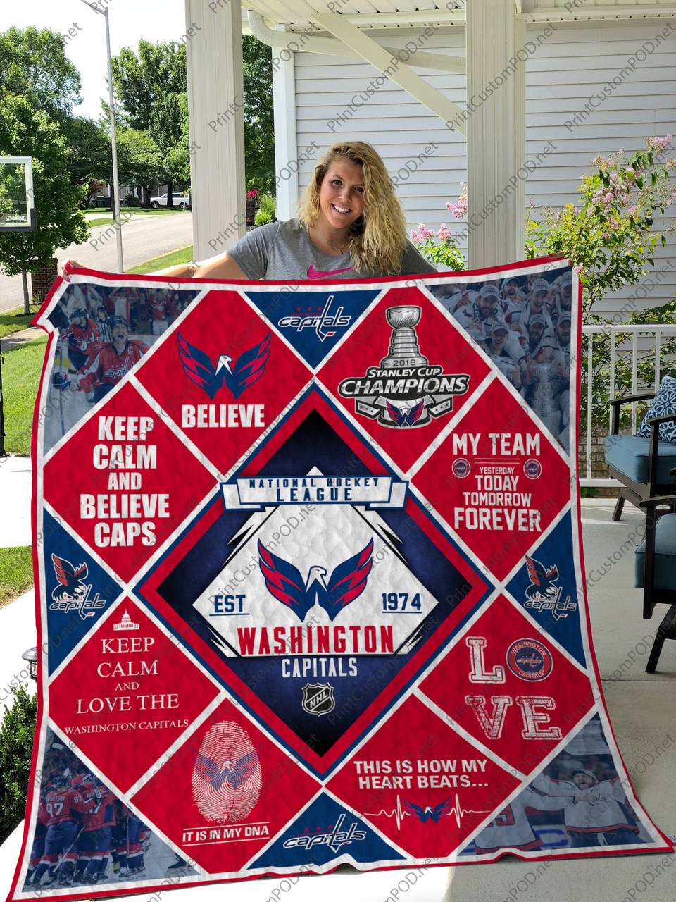 H - Wc 9 Quilt Blanket and Home Decor