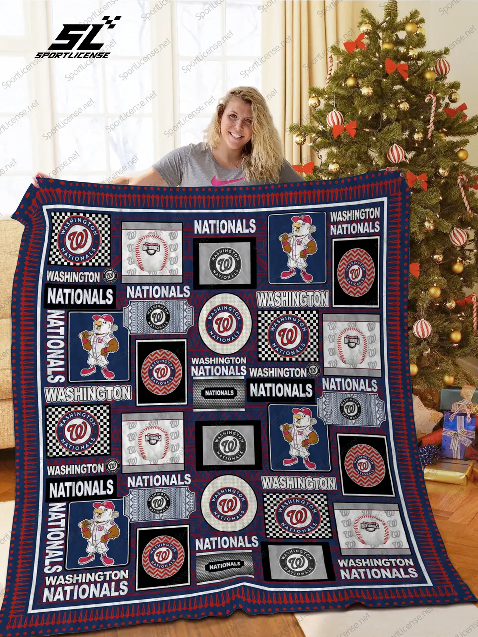 H - Wnmlb Quilt Blanket Ver 2 and Home Decor