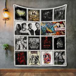 Halestorm Album Covers Quilt Blanket and Home Decor