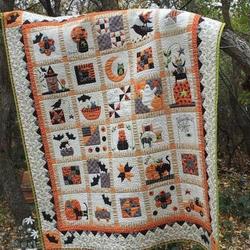 Halloween Cl120621 Quilt Blanket and Home Decor