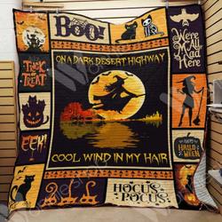 Halloween Cl15100195Mdq Quilt Blanket and Home Decor
