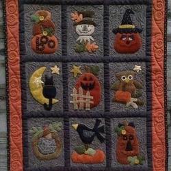 Halloween Clp190638 Quilt Blanket and Home Decor