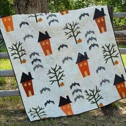 Halloween House HUR13594 3D Customized Quilt 2307 and Home Decor