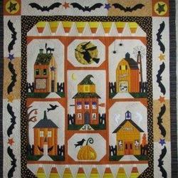 Halloween Houses HUR34535 3D Customized Quilt 2407 and Home Decor