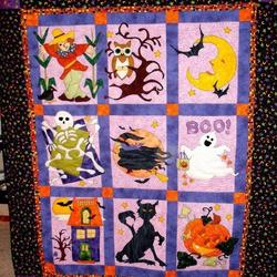 Halloween HUR11728 3D Customized Quilt 2307 and Home Decor