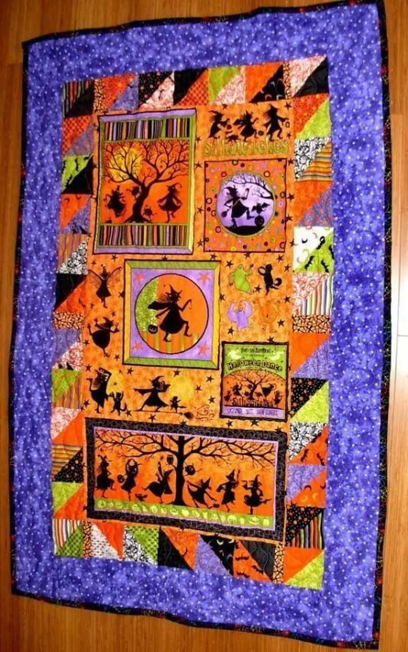 Halloween HUR22414 3D Customized Quilt 2307 and Home Decor