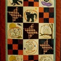 Halloween HUR23095 3D Customized Quilt 2307 and Home Decor