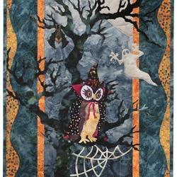 Halloween Owl HUR5005 3D Customized Quilt 2307 and Home Decor