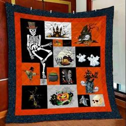 Halloween Party KL2409115CL Quilt Blanket and Home Decor
