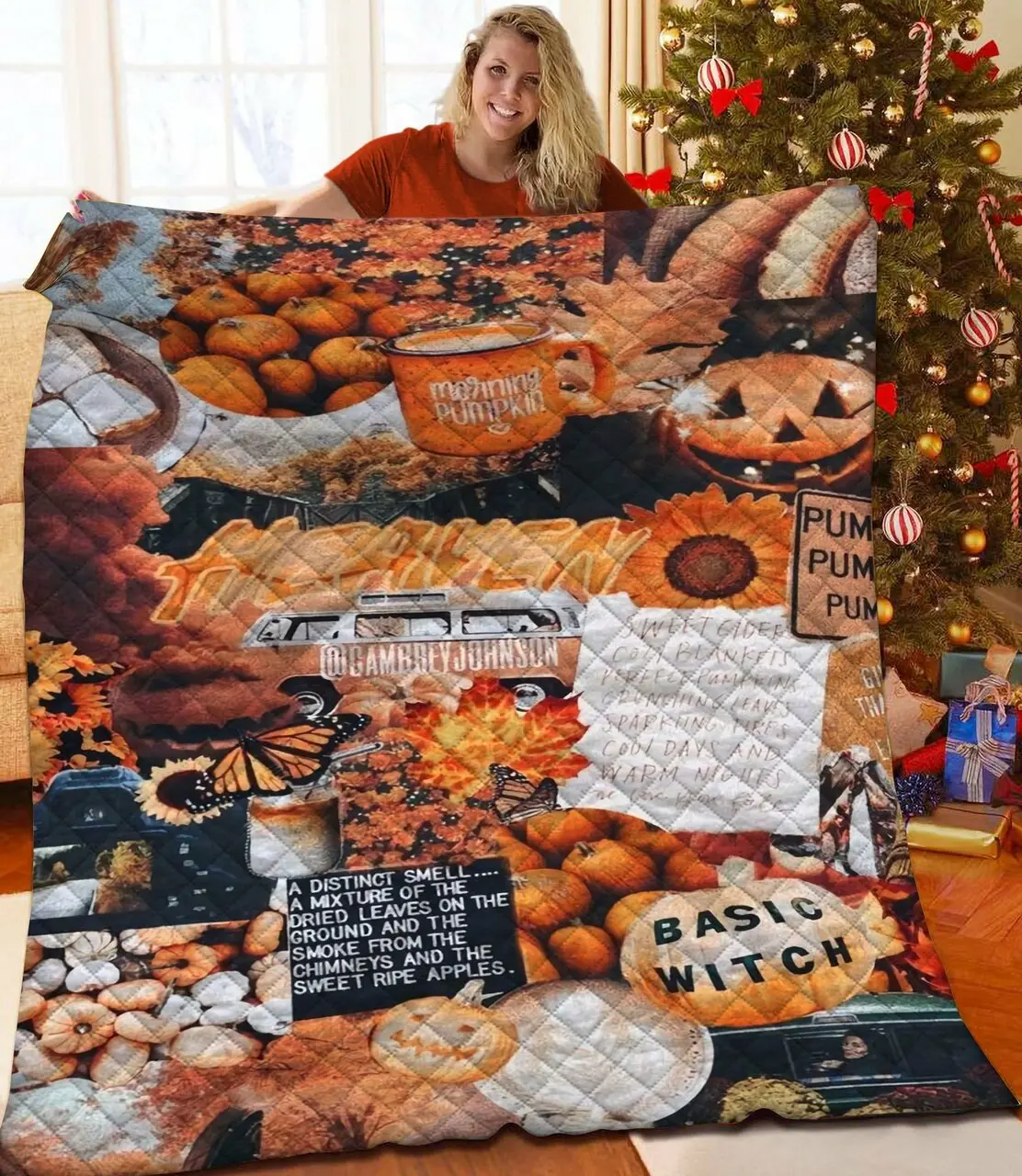 Halloween Quilt Yei and Home Decor