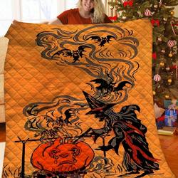 Halloween Quilt Yha and Home Decor