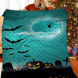 Halloween Quilt Yij and Home Decor